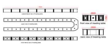 Mesa de reunin CL1-1593U