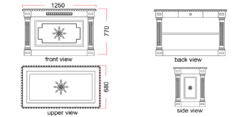 Mesa de Oficina CL1-125IN