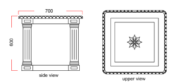 Mesita de Centro de Oficina CL1-70CO