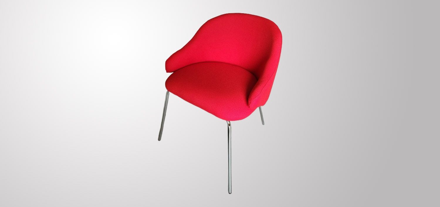 Chair with metalic base AS-CH11