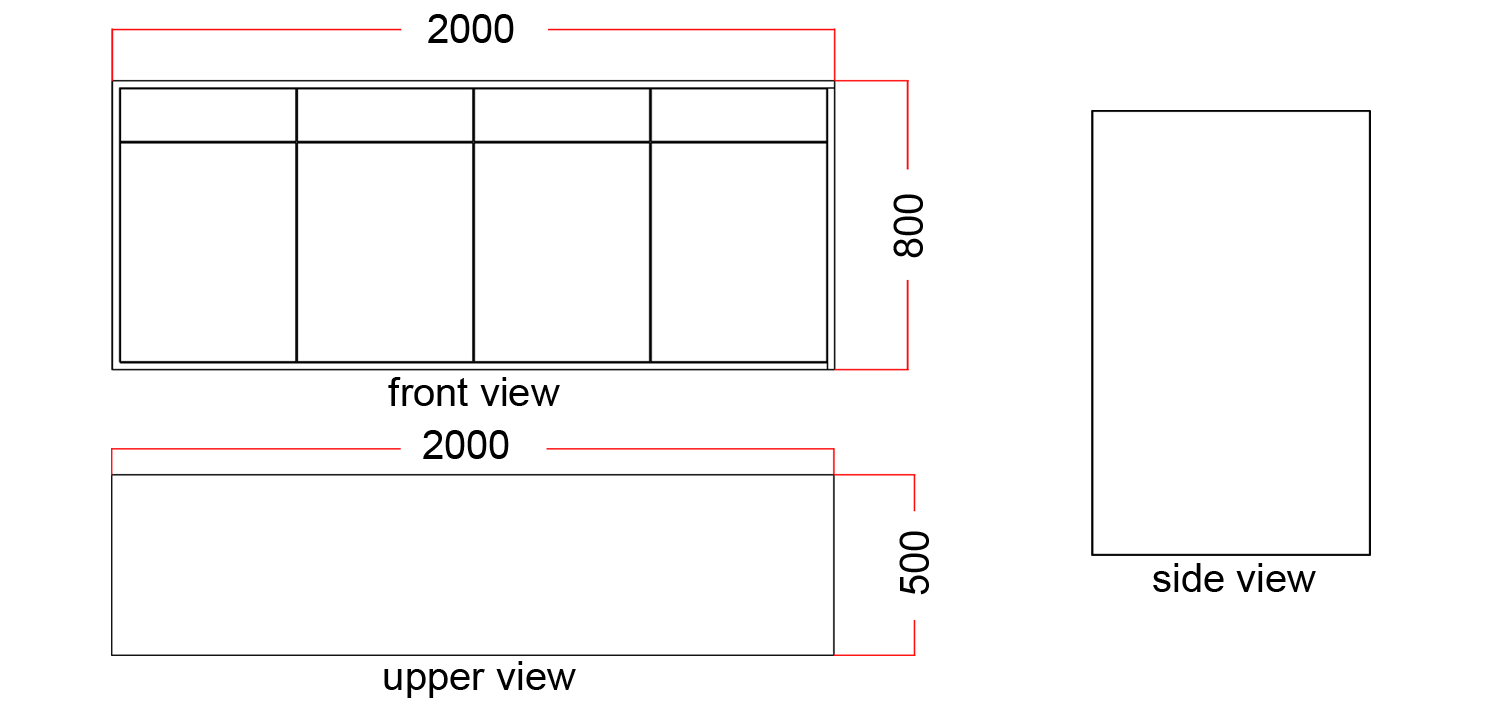 Office Sideboard DY-200CR