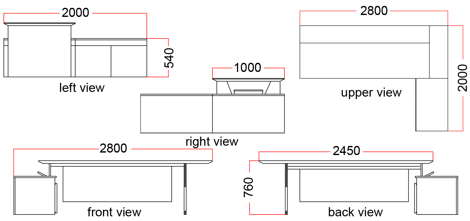 Office Table DY-280S