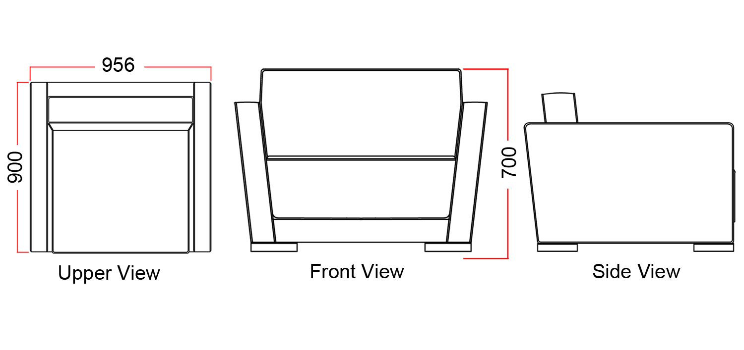 One Seater Sofa D-SO1