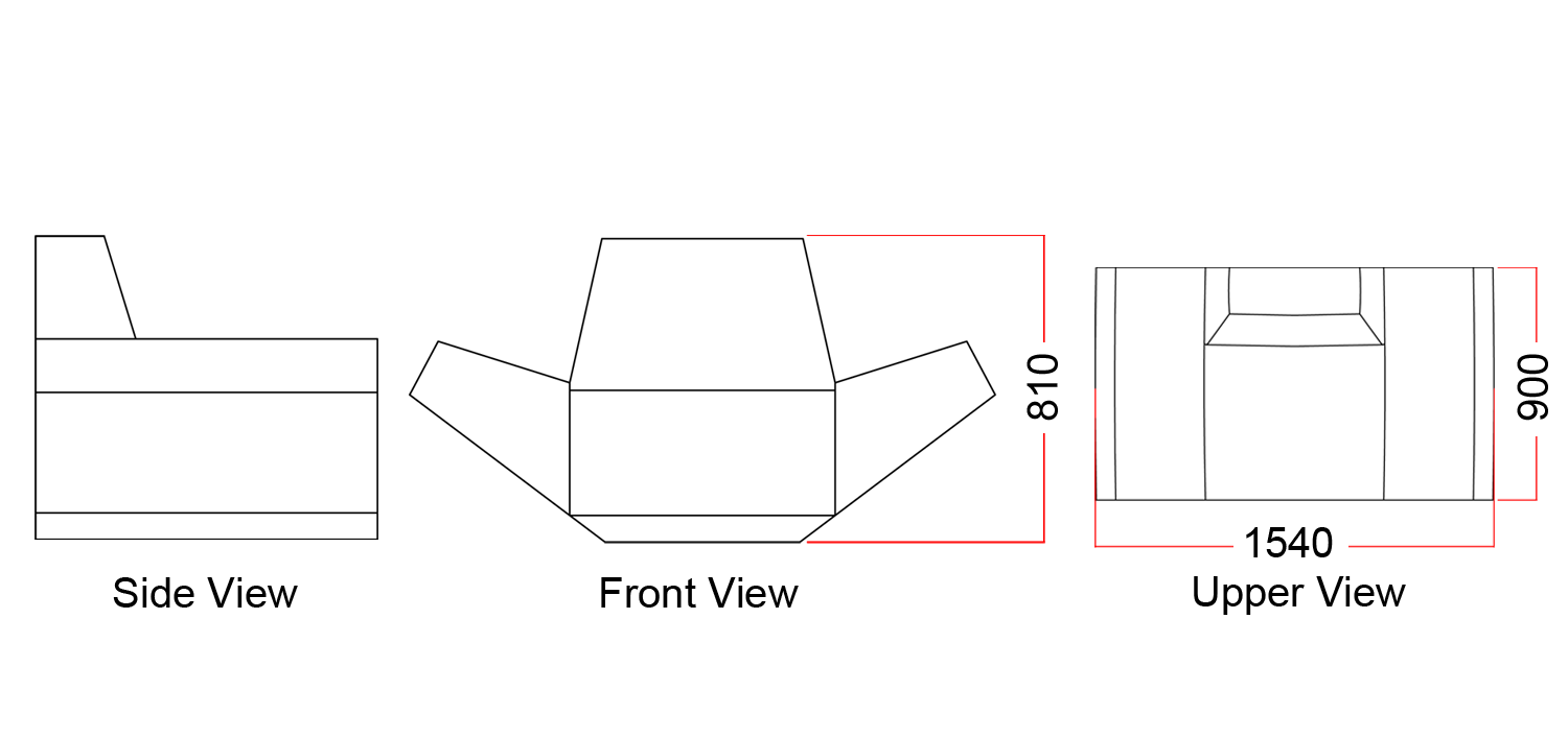 One Seater Sofa Q-SO1